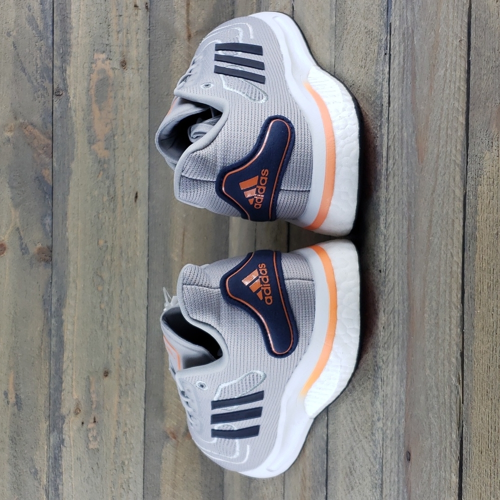 adidas Supernova Boost Bounce Men's Running Training Shoes Grey/Navy - Picture 4 of 9